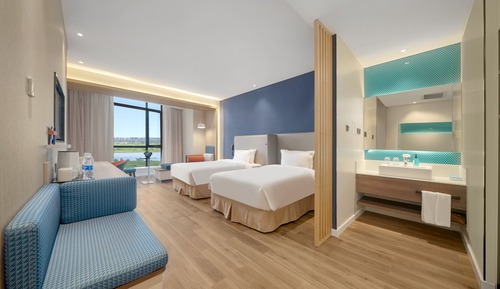 Habitación estándar, 2 camas individuales, vistas al río