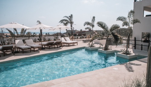 Apartamento Deluxe, 2 habitaciones, vistas a la piscina