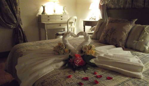 Habitación doble, bañera