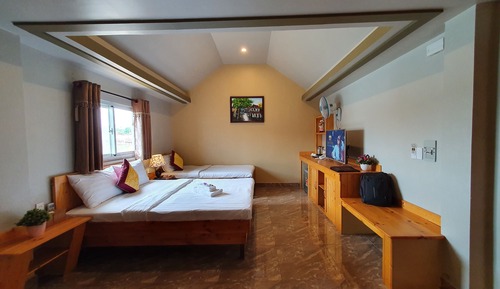 Habitación, vistas al lago