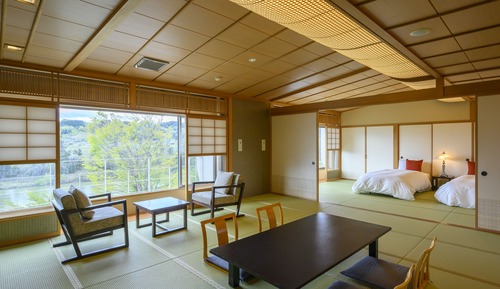 Villa Premium, 1 habitación, no fumadores, vistas al río (Japanese Western Style, Villa Gassan)