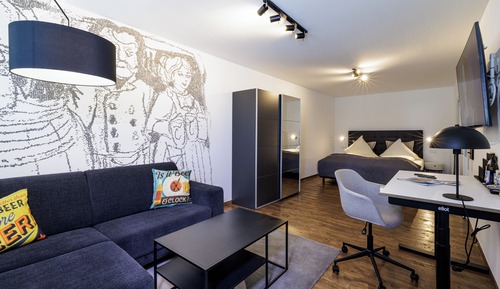 Apartamento estándar, cocina básica, entresuelo