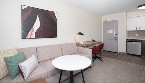 Suite estudio, 2 camas de matrimonio, cocina