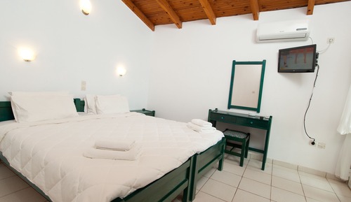 Habitación doble, vistas al mar