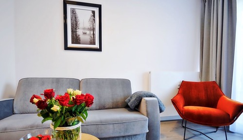 Apartamento Deluxe, 1 cama de matrimonio con sofá cama, acceso a la piscina, vistas al parque