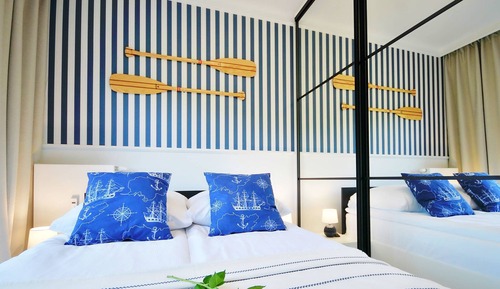 Apartamento Deluxe, 1 cama de matrimonio con sofá cama, acceso a la piscina, vistas al parque