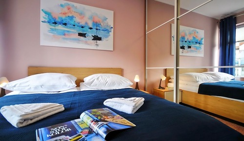Apartamento Deluxe, 1 cama de matrimonio con sofá cama, acceso a la piscina (NT B301)