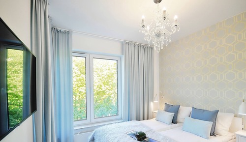 Apartamento Deluxe, 1 cama de matrimonio con sofá cama, acceso a la piscina, vistas al parque