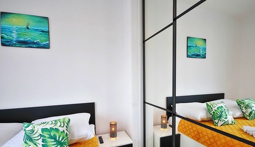 Apartamento Deluxe, 1 cama de matrimonio con sofá cama, acceso a la piscina, vistas a la piscina