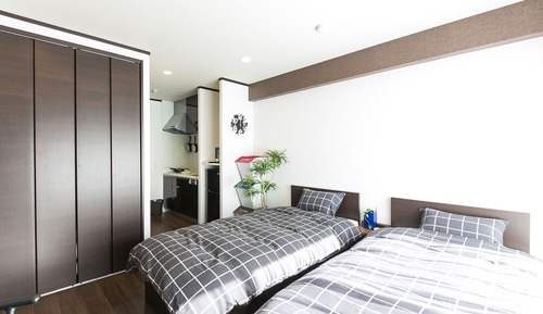 Habitación, 2 habitaciones (1404 apartment-A)