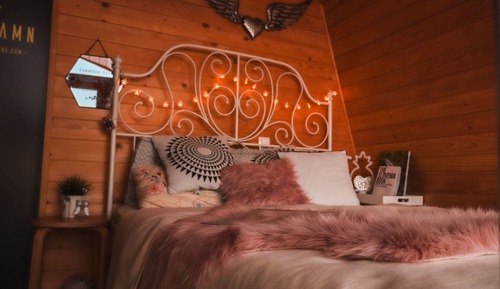 Cabaña romántica (Double room)