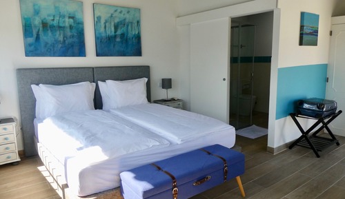 Habitación de diseño con 1 cama doble o 2 individuales