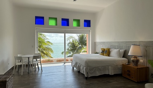 Suite junior, 1 cama de matrimonio grande, vistas a la laguna