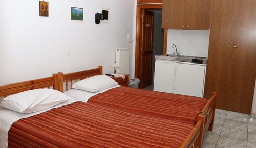 Habitación con 1 cama doble o 2 individuales