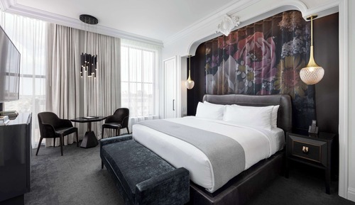 Suite, 1 cama de matrimonio grande, en esquina (Birmingham)