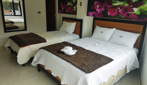 Habitación triple básica, varias camas, no fumadores