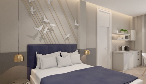 Apartamento exclusivo, 1 cama de matrimonio, no fumadores