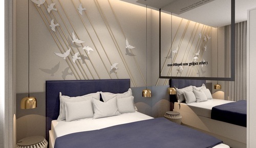 Ático ejecutivo, 1 cama de matrimonio con sofá cama, no fumadores