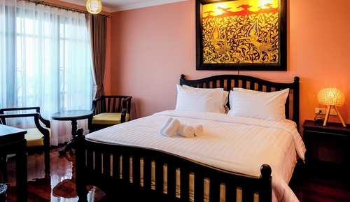 Habitación clásica doble, 1 cama de matrimonio grande, accesible para personas con discapacidad