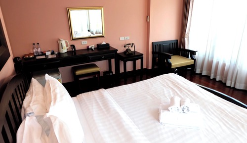 Habitación tradicional doble, 1 cama de matrimonio grande, accesible para personas con discapacidad