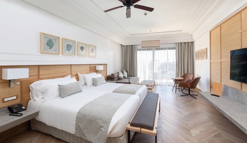 Habitación estándar doble, balcón, vistas al mar