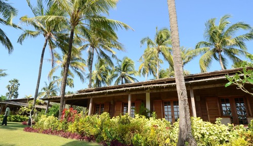 Bungalow, vistas al mar