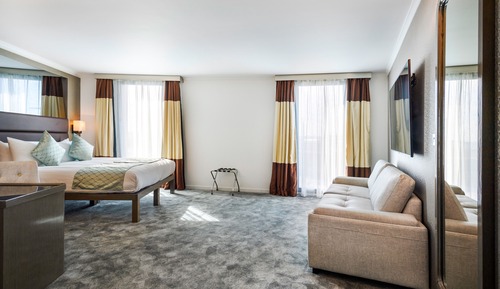 Habitación ejecutiva con 1 cama doble o 2 individuales, 1 habitación (Runway view)