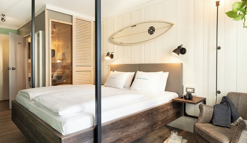 Habitación básica doble, 1 cama de matrimonio
