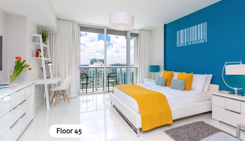 Business Studio Suite, 1 Queen, Balcony, City/River ViewÂ 4505