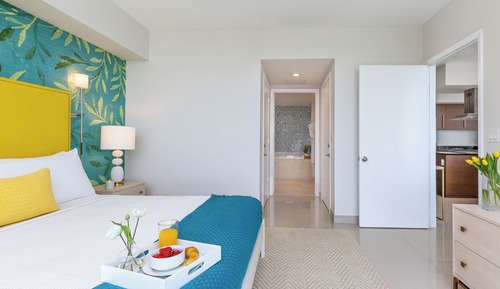 Boutique Corner Apart, 2/2, Sofa Bed, Ocean View, Balcony4210