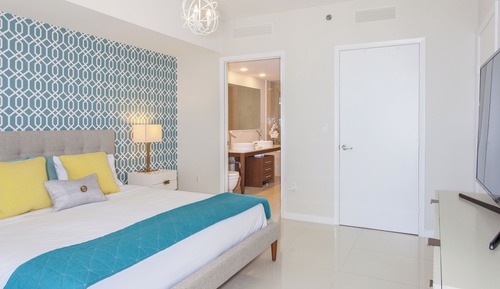 Boutique Apartment, Ocean, 1 King & Sofa Bed, Balcony3901