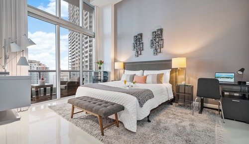 Boutique Apartment, Ocean, 1 King & Sofa Bed, Balcony2801