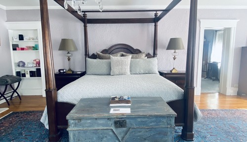 Suite de lujo, 1 cama de matrimonio grande, no fumadores, balcón (Bulloch)