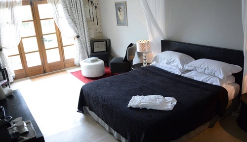Suite de lujo, terraza (Black White)