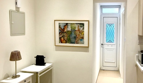Suite estudio de lujo, 1 cama de matrimonio, vistas al jardín (Carob Garden Studio)
