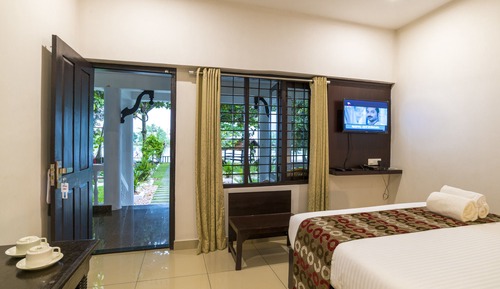Casa móvil de lujo, 1 cama de matrimonio grande