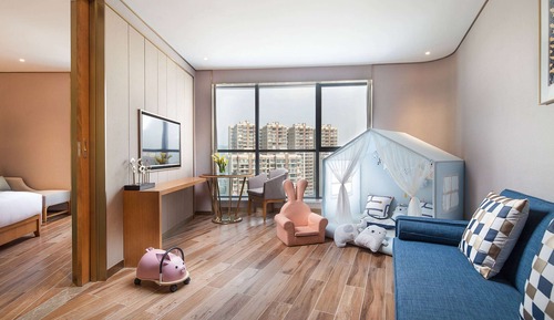 Habitación familiar, 1 cama de matrimonio grande, no fumadores