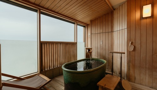 Habitación Deluxe, fumadores (JP-Wstrn Style, w/Open Air Hot Spring)
