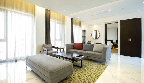 Suite Royal, en la zona del jardín