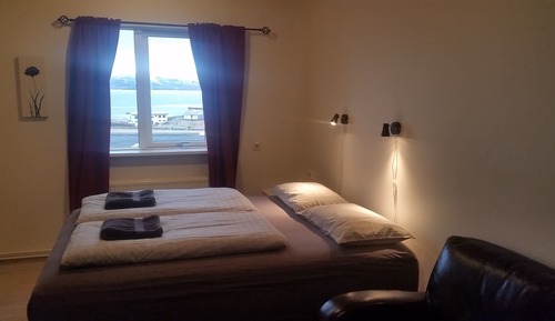 Habitación doble, baño privado