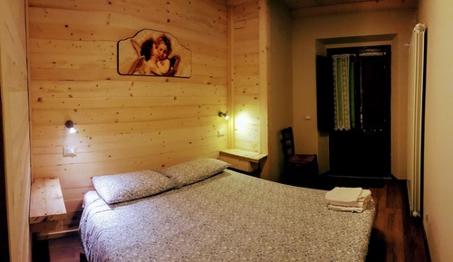 Estudio, 1 cama de matrimonio con sofá cama