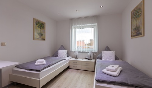 Habitación con 1 cama doble o 2 individuales
