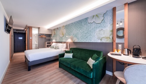 Habitación Premium, 1 cama de matrimonio con sofá cama