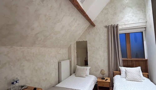 Habitación con 1 cama doble o 2 individuales (Dentelle de Chantilly)