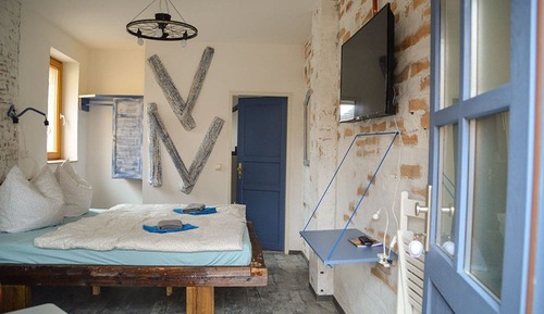 Habitación doble, en la zona del jardín