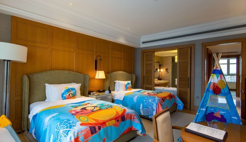 Habitación familiar, 2 camas individuales