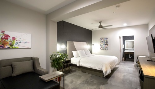 Habitación individual de lujo, 1 cama de matrimonio grande, fumadores