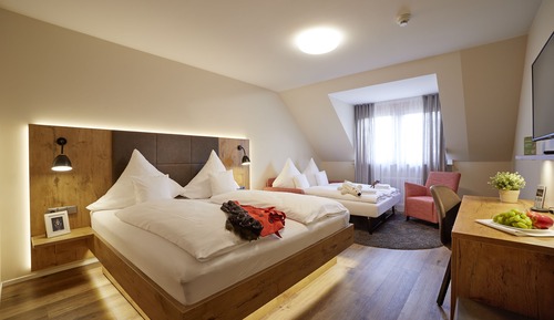 Habitación cuádruple Confort, varias camas