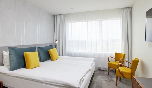 Habitación Confort con 1 cama doble o 2 individuales