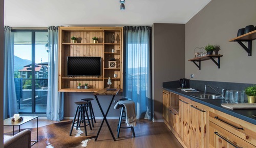 Apartamento Deluxe, 2 habitaciones, acceso a la piscina